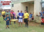 020422 - Copa Norte Kadu fazenda campos recebendo bola de futebol