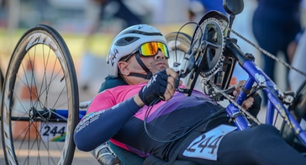 Araxense Thiago Antônio Mota garante posição entre os seis melhores do ranking na Copa Brasil de Paraciclismo