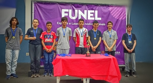 Relembre: Araxá conquistou 5 medalhas na etapa Uberaba do Circuito MG de Xadrez Rápido em 2023