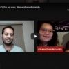 30.09.21 – EM CASA ao vivo: Alexandre e Amanda