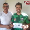 Victor do Malvinas: o melhor em campo no empate com o Caiçara