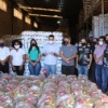 Campanha Vacinação Solidária repassou mais de duas toneladas de alimentos ao SOS, Ampara e Insanos Moto Clube