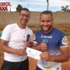 Léo Hulk do Amigos: o melhor em campo na conquista da Copa Leste