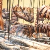 Queima do Alho antecipa animação do Araxá Rodeio Show e leva 3 mil pessoas ao Parque de Exposições