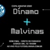 *Futebol Araxá transmite Dínamo e Malvinas neste sábado, 04